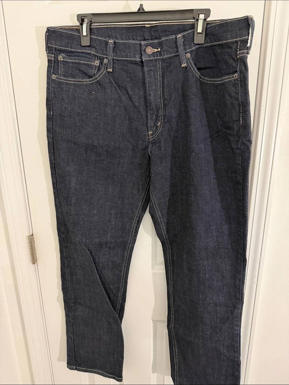 Levi's Men's Dark Indigo Straight Jeans Size 36X32